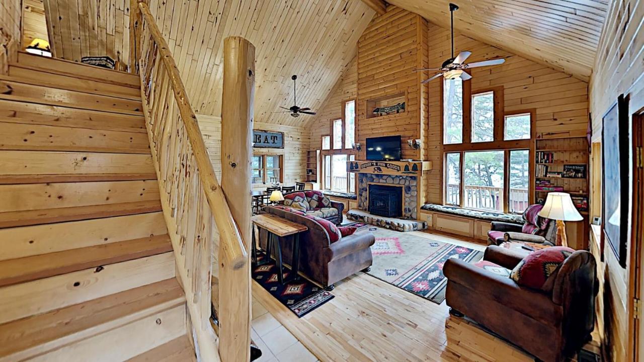 Sunset Cove Cabin On Lake Grindstone Hayward Exterior foto